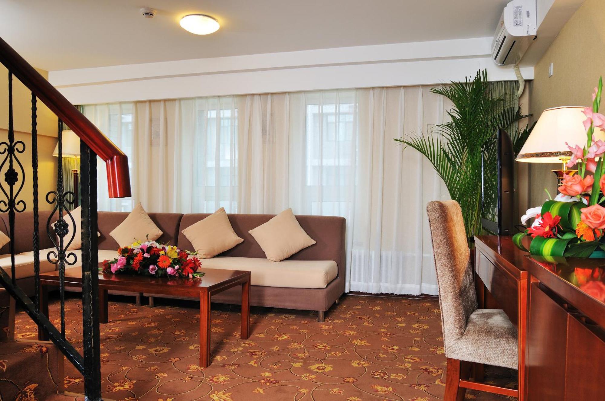 King Parkview Hotel Peking Exterior foto